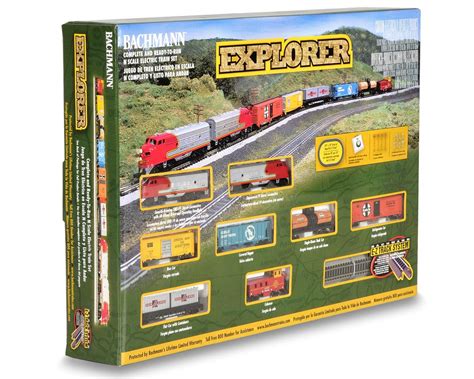 Bachmann N-Scale Explorer Train Set (Santa Fe) [BAC24008] - AMain Hobbies