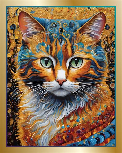 Cats Art Painting Abstract Free Stock Photo - Public Domain Pictures