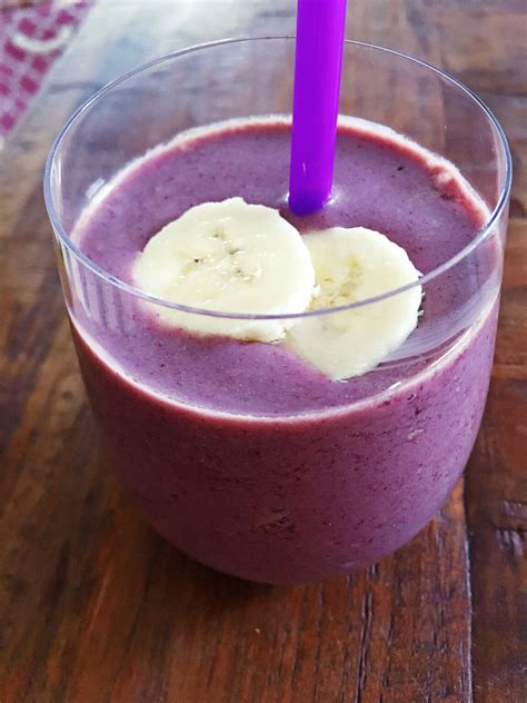 Açaí Berry Smoothie - One Happy Dish