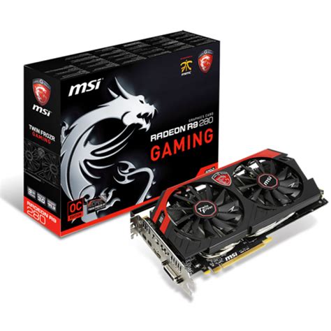 MSI AMD Radeon R9 280 Gaming Overclocked 3GB Video Card - R9280-GAMING ...