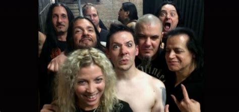 Here's a photo of GHOST's unmasked frontman with PHIL ANSELMO, GLENN DANZIG - Tangra Mega Rock