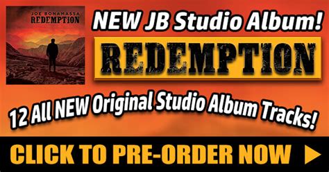 Joe Bonamassa | Redemption Album Pre-Order