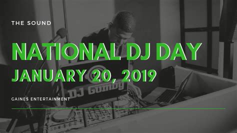 National DJ Day