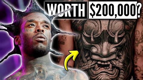 Lil Uzi Verts INSANE NEW $200,000 TATTOO! & WHY I think it's KINDA WORTH IT - YouTube