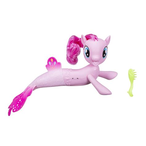 My Little Pony: The Movie Pinkie Pie Seapony Figure With Light-Up Base ...