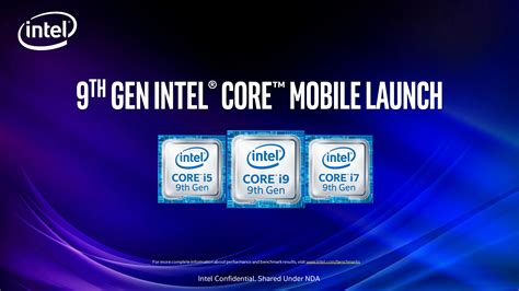 Intel 9th Gen Press Slide Deck - Intel 9th Gen Core Processors: All the Desktop and Mobile 45W ...