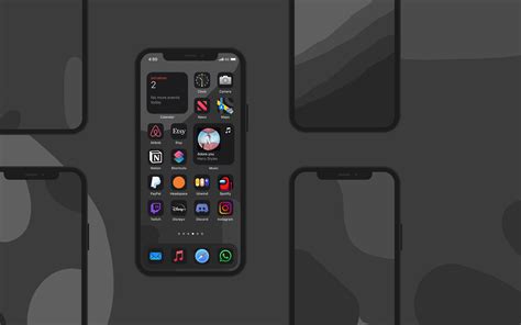 Dark Mode Ios 17 Icon Pack for Your Apple Device - Etsy New Zealand