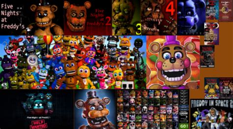 Create a all fnaf characters from all games Tier List - TierMaker