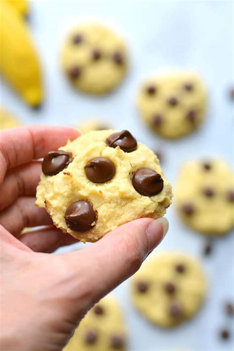 Healthy Banana Almond Flour Cookies - Skinny Fitalicious®