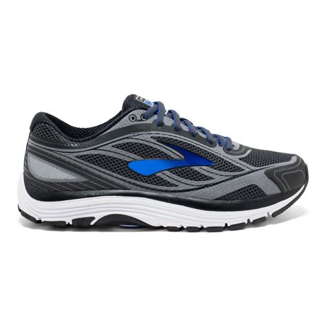 The Brooks Dyad 9 in Grey and Blue for Men in 2E Width at Northernrunner.com