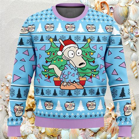 Christmas Rockos Modern Life Ugly Christmas Sweater - Nouvette