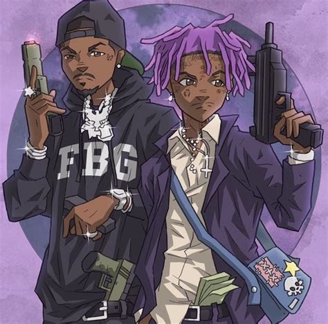 Black Gangster Cartoon