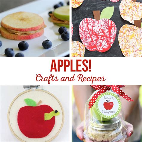 Apple Crafts and Recipes - The Crafting Chicks