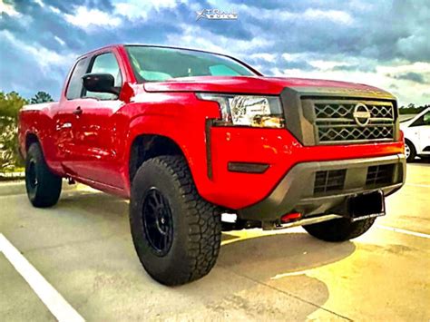 2022 Nissan Frontier Wheel Offset Slightly Aggressive Suspension Lift 2 ...