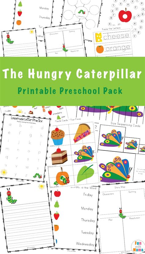 The Very Hungry Caterpillar Activities - Fun with Mama