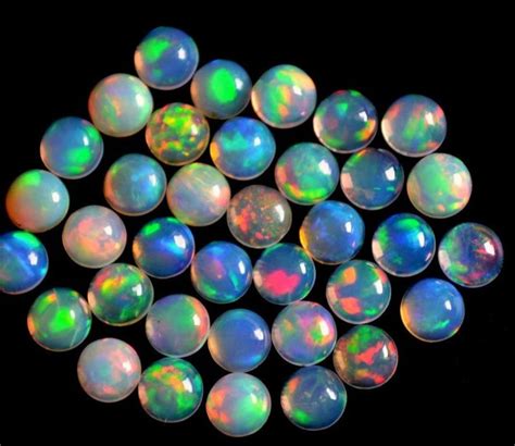 10 PC AAA Opal Cabochons 8 MM - Etsy