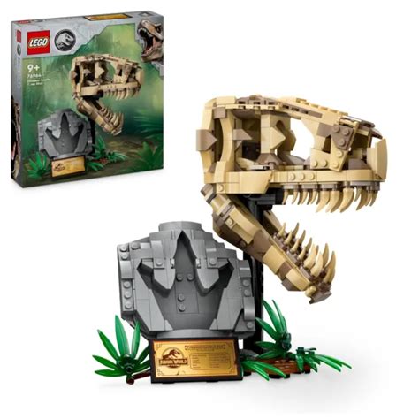 LEGO JURASSIC WORLD Dinosaur Fossils: T. rex Skull Toy for 9 Plus Year Old Boys, EUR 50,64 ...