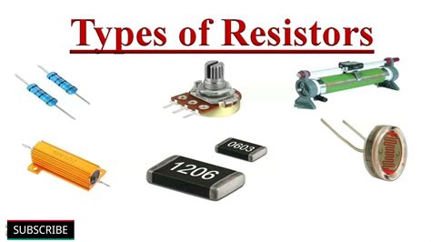 Different Types of Resistors, Internal Structure and Applications - YouTube