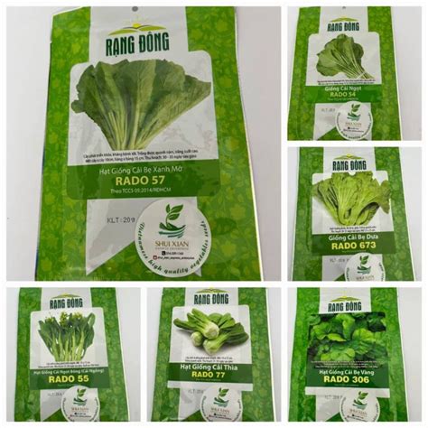 HẠT GIỐNG RAU CÁC LOẠI -VIETNAMESE VEGETABLE SEEDS -越南蔬菜种子 | Lazada