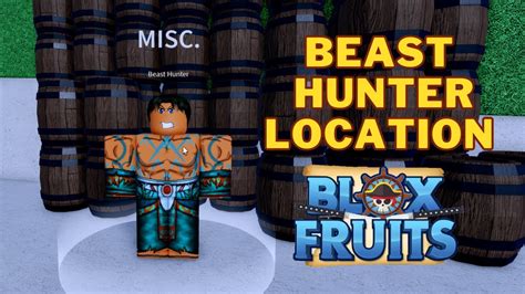 Where is Beast Hunter in Blox Fruits | Beast Hunter NPC Location | Blox Fruits Update 20 - YouTube