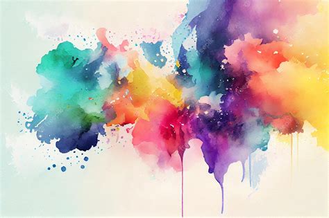 Premium Photo | Colorful watercolor effect background