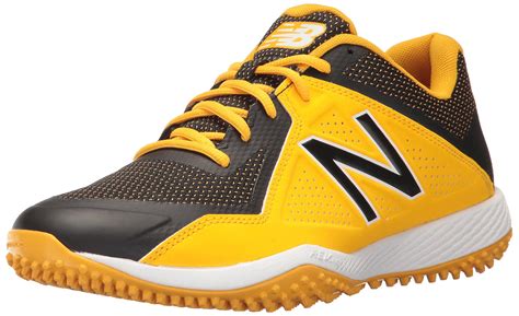 New Balance 4040 V4 Turf Baseball Shoe in Black/Yellow (Yellow) for Men - Lyst