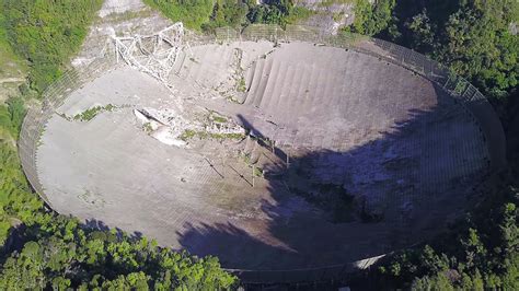 Watch the Drone Footage of the Arecibo Observatory Collapse | IE