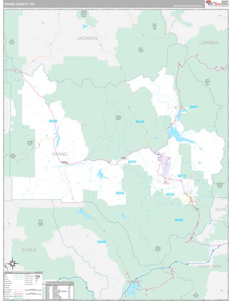 Maps of Grand County Colorado - marketmaps.com