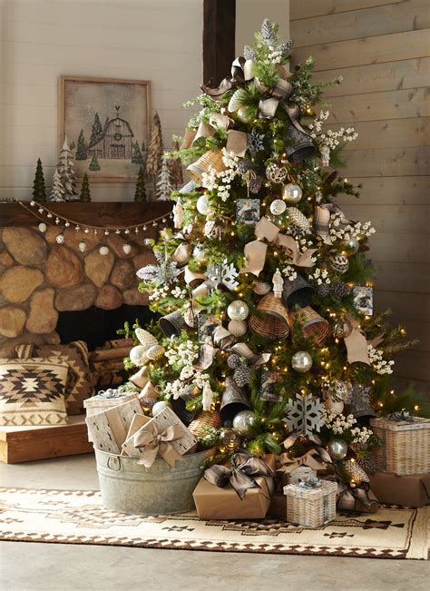 Yuletide Rustic Decorated Christmas Tree — My Telluride Christmas