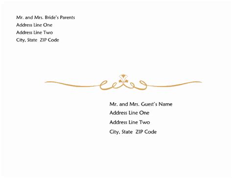 Number 10 Envelope Template For Your Needs