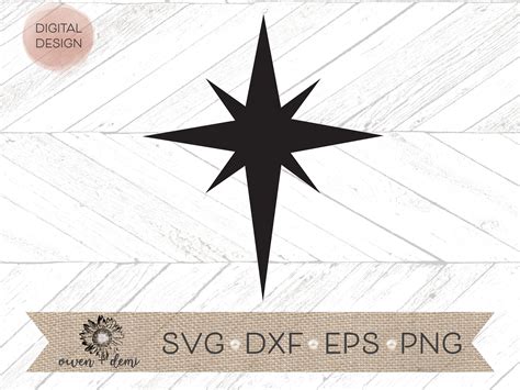 Nativity Star SVG Christmas Svg Nativity Svg for Cricut - Etsy