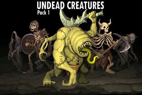 Undead Creatures | 2D 角色 | Unity Asset Store