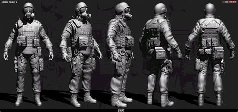 ArtStation - soldier with mask.