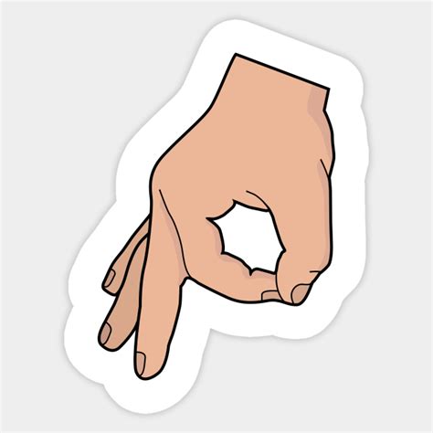 Circle Hand Game - Circle Hand Game - Sticker | TeePublic