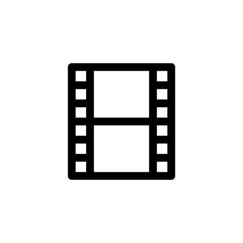 film strip icon design vector symbol frame, cinema, film, entertainment ...