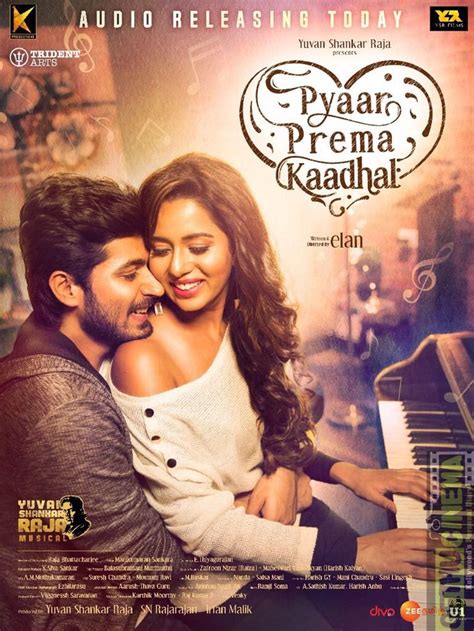 Pyaar Prema Kaadhal Movie HD Posters | Harish Kalyan, Raiza Wilson ...