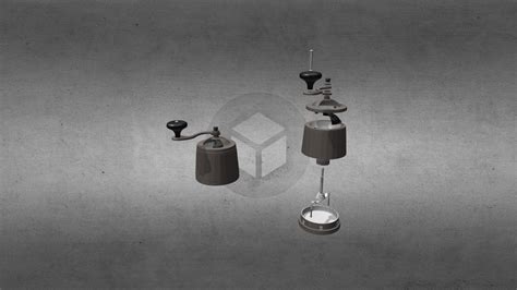 Home Work 7. Coffee grinder anatomy - Download Free 3D model by afelir ...