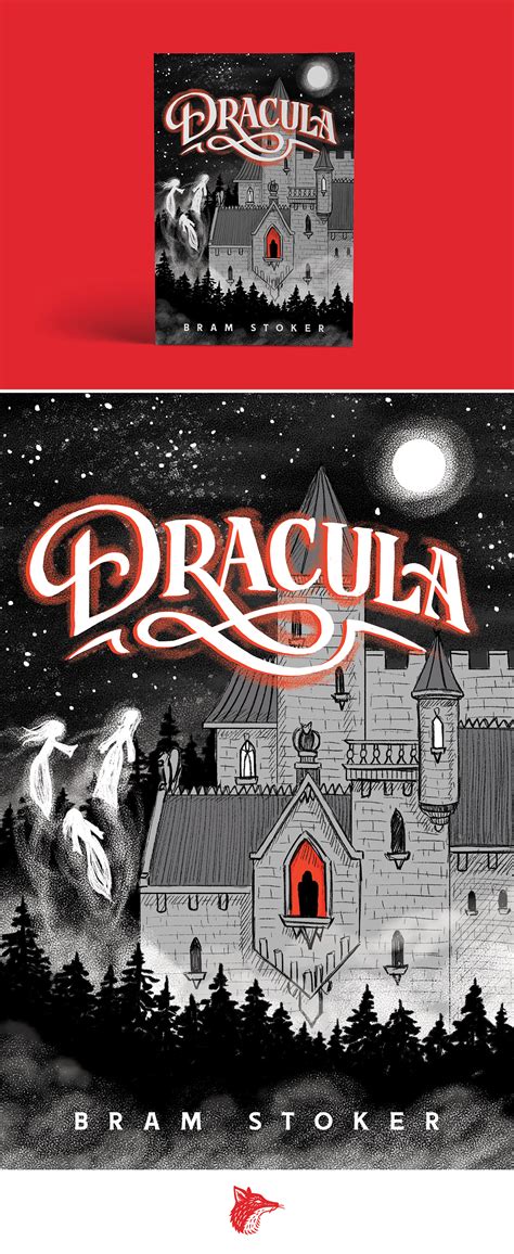 Dracula Book Cover on Behance