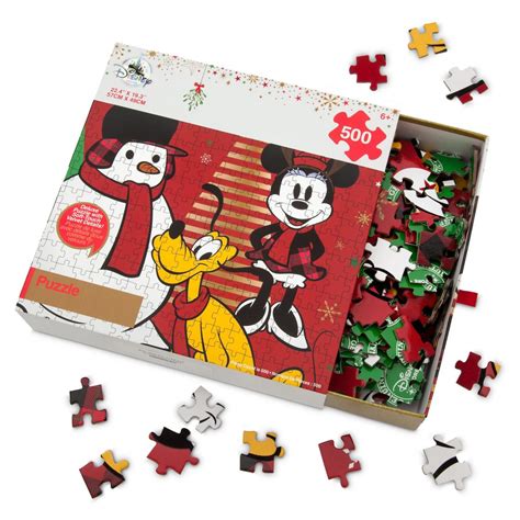 500 Piece Mickey Mouse Christmas Puzzle $5 Shipped