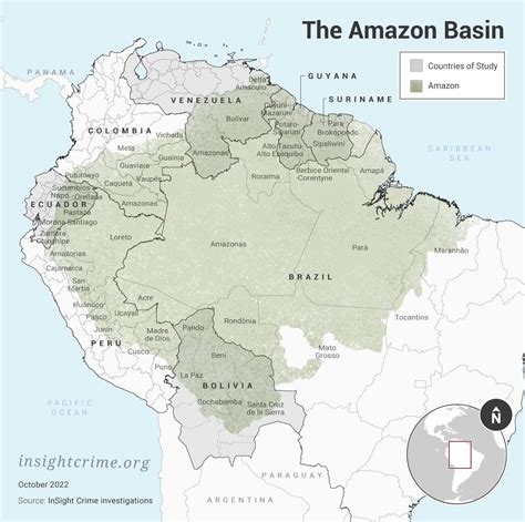 Amazon River Delta Map