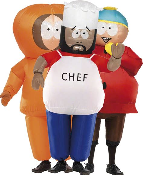 Déguisement trio Officiel Kenny Chef et Cartman de South Park, achat de Déguisements adultes sur ...