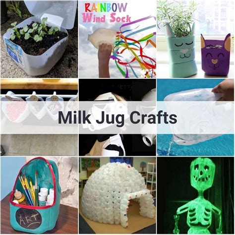 25 Best DIY Milk Jug Crafts to Have Fun with Your Kids – OBSiGeN