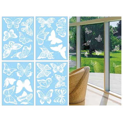 Doolland Anti-Collision Window Clings，Birds Alert Collision Window ...