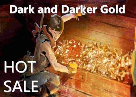 Dark and Darker Gold Is for Sale at MmoGah