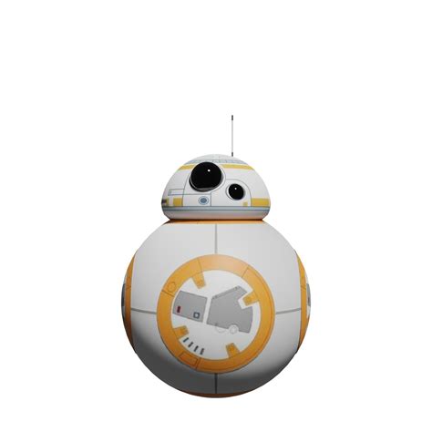 The robot model from Star Wars Bb-8 3D model | CGTrader