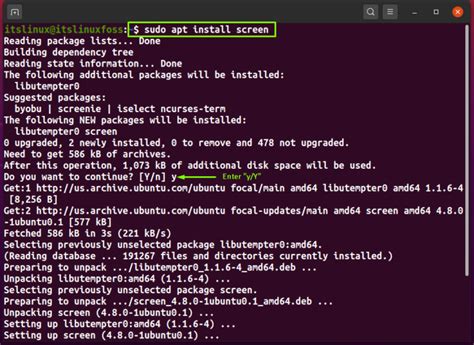 How to use screen command in Linux – Its Linux FOSS