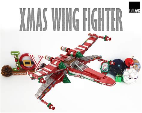 LEGO MOC XMAS Wing Fighter by evilkirk | Rebrickable - Build with LEGO