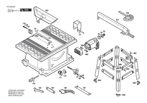 Skil 3305 f012330500 Parts - Table Saw - Skil Table Saw Parts - Skil Parts - Tool Parts