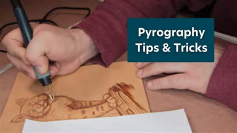 Leather Pyrography Tips and Tricks - YouTube