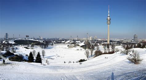 Winter im Olympiapark München ..... Foto & Bild | natur-panorama, natur ...